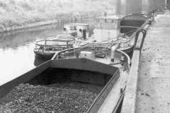 Leeds Co-Op barges and a tug.