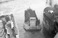 Hargreaves barge No 61 leaving Lock 28, Fall Ing, Wakefield.