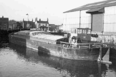 The British Waterways motor barge Lambda.