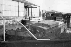 The British Waterways motor barge Lambda.