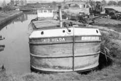 Enid Hilda at Newland Basin, Stanley Ferry.