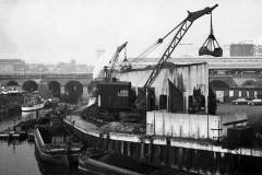 Leeds coal staithe on the River Aire.