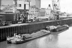 Two barges at Doncaster Power Station..