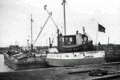 Heinz Schriewer in Hull Docks.