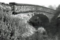 Stone canal bridge