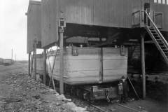 Compartment boats on terra firma.