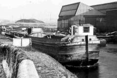 Rally exiting Thornes Lock.