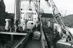 The first consignment of oranges for over 100 years.