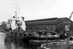 The newly built OSV Durham Service.