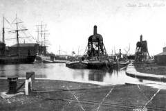 Goole's Ouse Dock in the early 20th century.