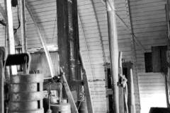 The interior of No 5 Compartment Boat Hoist.