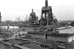 Nos 1 and 2 Compartment Boat Hoists.