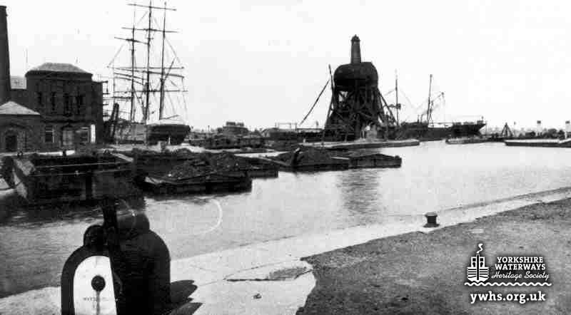 Harbour Basin and Ouse Dock, Port of Goole, Yorkshire