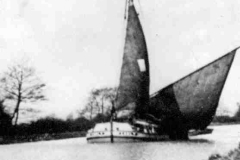 A sloop under way.