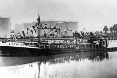 BP Miller alongside a fuel depot.