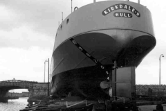 KIRKDALE H prior to launching.