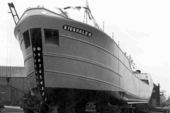 KIRKDALE H prior to launching.