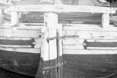 The stern of the keel Vigilant.