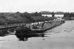 The  tanker barge Fusedale H carrying fuel oils from Immingham to Leeds.