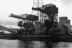 A moored Hargreaves motor barge.