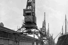 Cranes on West Dock, Goole
