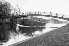 MARJORIE R passing below a bridge.