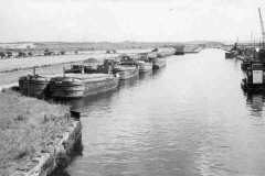 Hargreaves\' withdrawn fleet moored at Castleford.