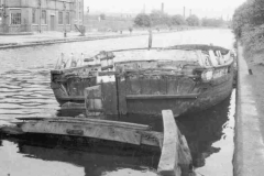 Barges in Kirkstall Power Station basin.
