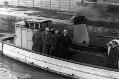 Ouse Tender carrying company officials.