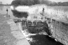 Walbut Lock on the Pocklington Canal.