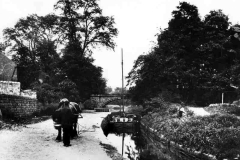 Horse drawn barge