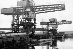 Discharging coal at Skelton Grange Power Station.