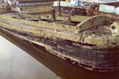 Yorkshire keel Mayday in a sunken and seriously derelict condition.