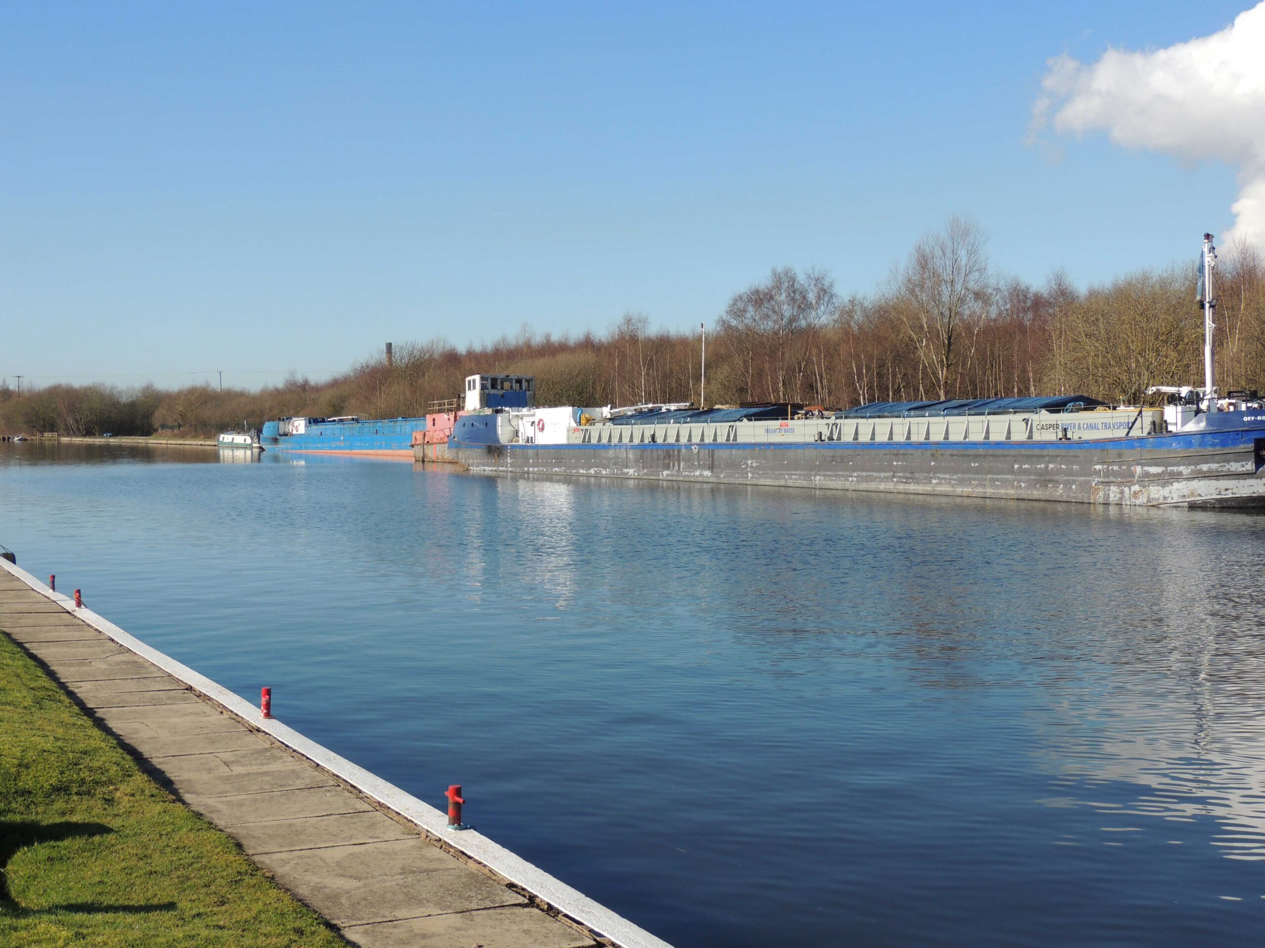 View from the Coffee Dock at Goole Marina, March 2025