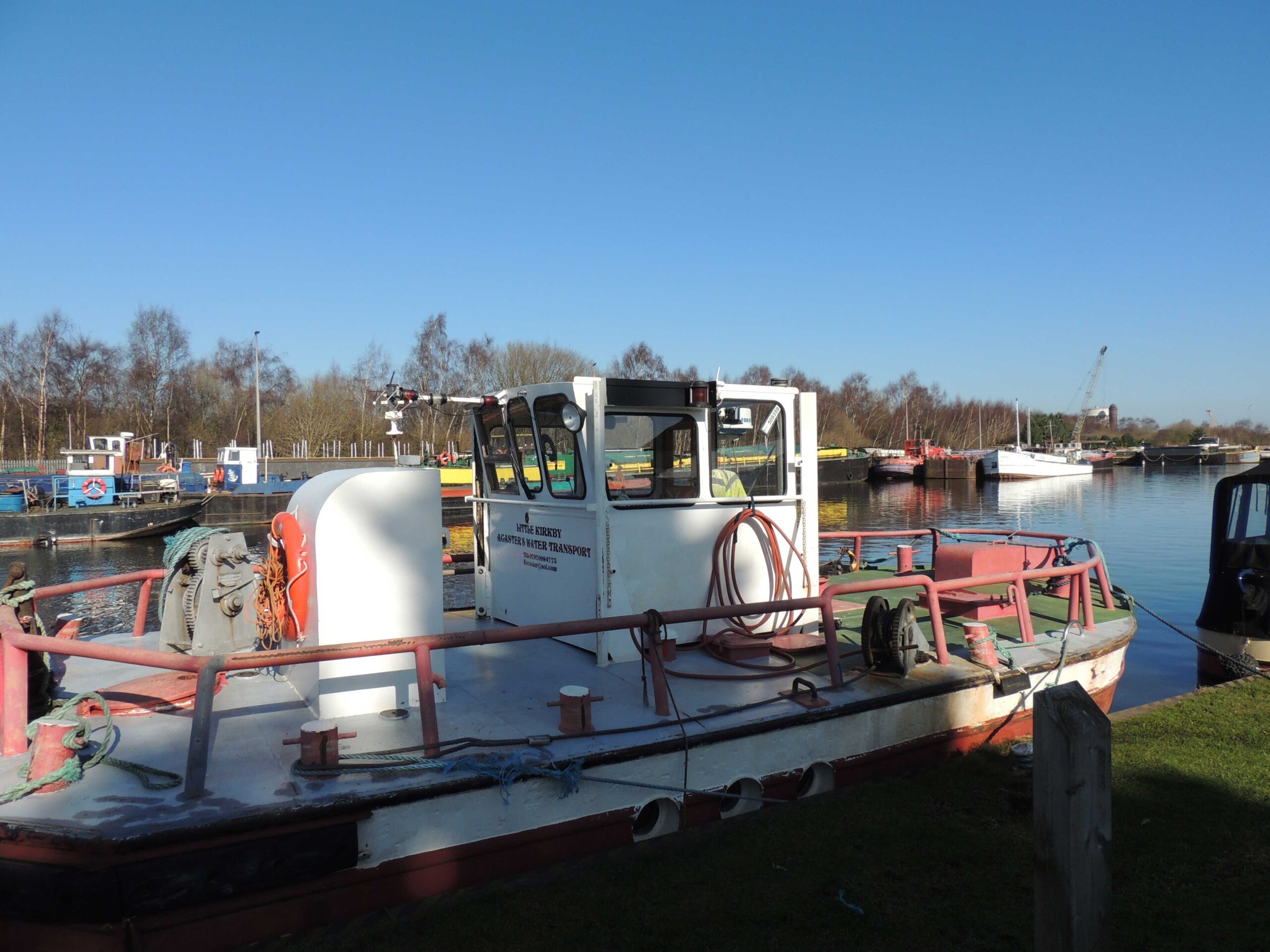 View from the Coffee Dock at Goole Marina, March 2025